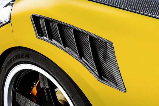 RZ34 Dry Carbon Front Fender Duct