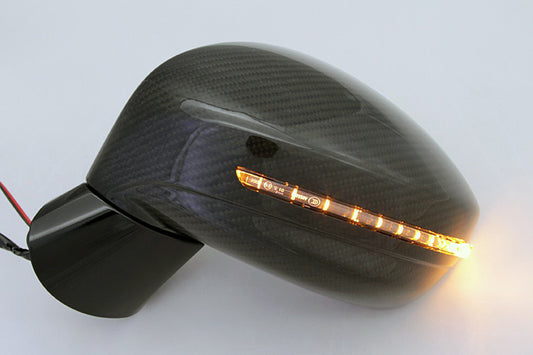 R35 Carbon LED Mirror