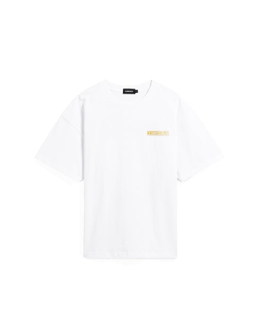 CARNIVAL X TOP SECRET R34 GTR OVS T-SHIRT WHITE