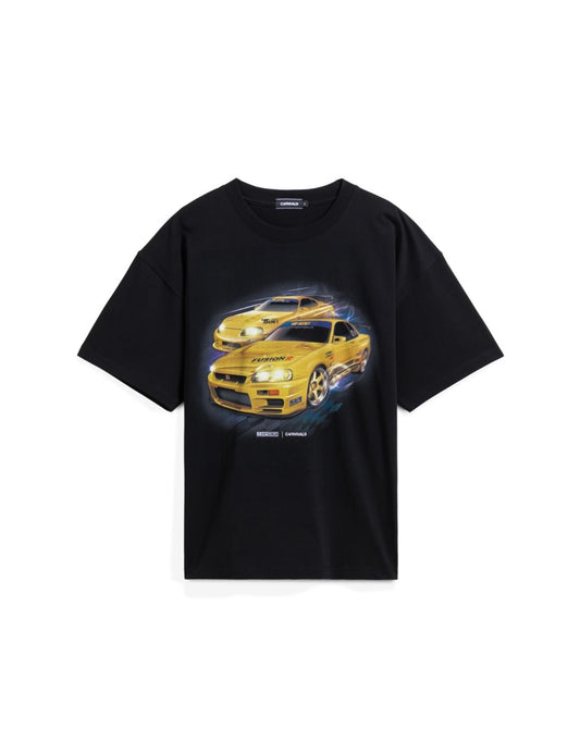 CARNIVAL X TOP SECRET PURSUIT OVS T-SHIRT