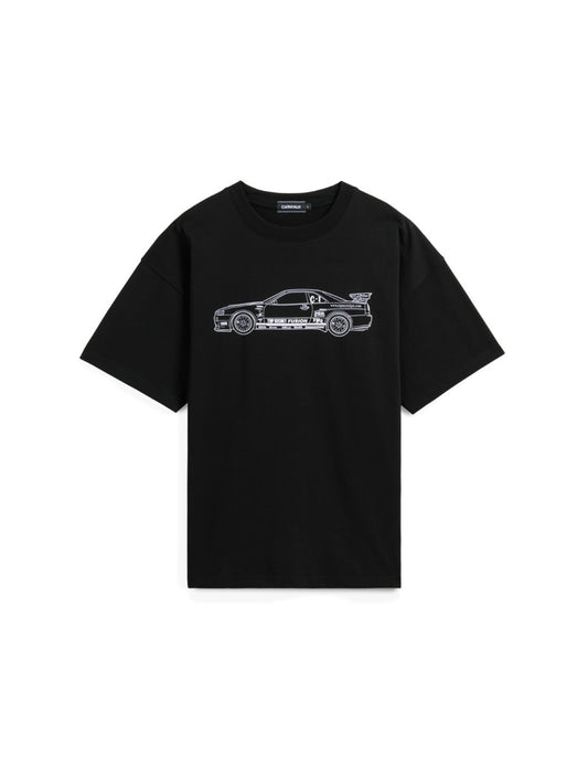 CARNIVAL X TOP SECRET BLUEPRINT OVS T-SHIRT